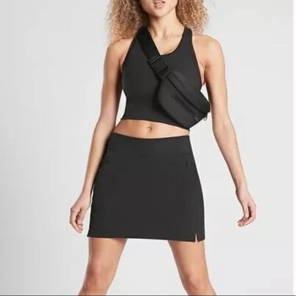 Athleta Pants - Athleta Black Soho Skort Size 0